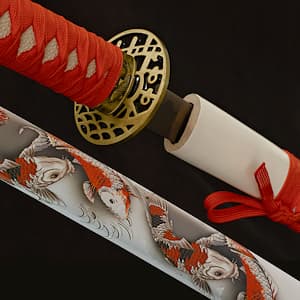 Kujaku (孔雀), katana de décoration