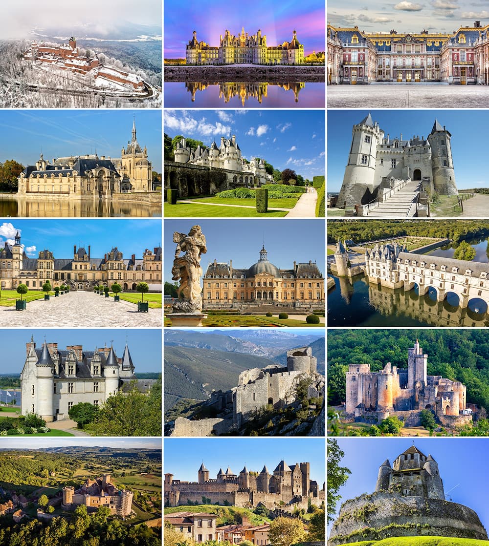 Les 15 plus beaux châteaux de France